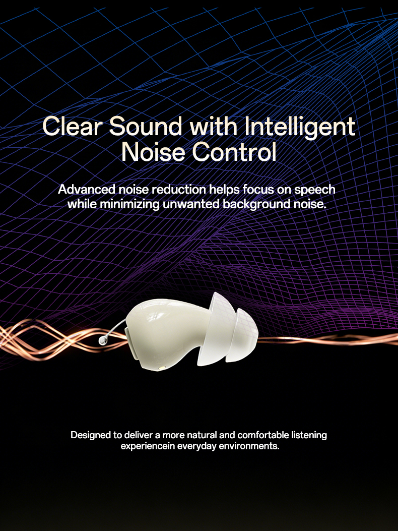 GM-955 digital noise management hearing aid