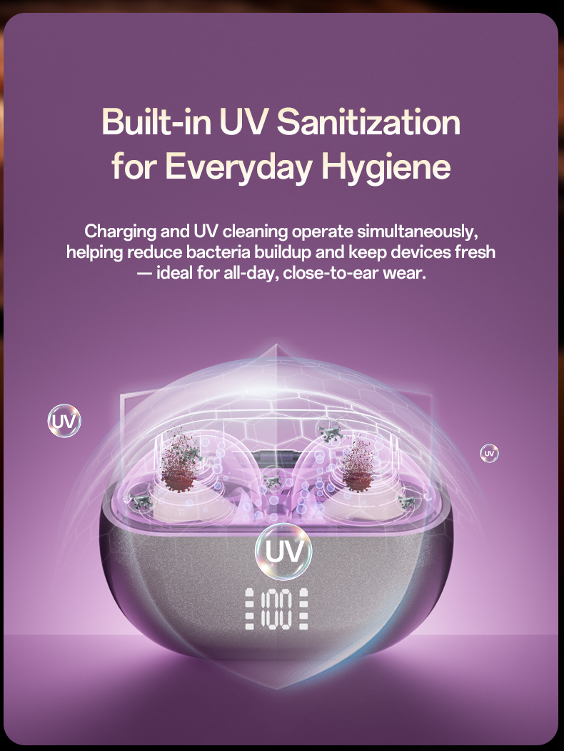 GM-955 UV sanitization charging case