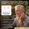 GM-955s rechargeable CIC hearing aid and charging case for B2B wholesale and private-label programs