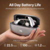 GM-322 (3U3) APP RIC hearing aid battery and touch-screen charging case GM-322 (3U3) APP RIC hearing aid with touch-screen charging case and stated battery configuration