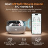 GM-322 (3U3) APP self-fitting RIC hearing aid and 32-band tuning GM-322 (3U3) APP RIC hearing aid with mobile app adjustment 32-band tuning and multi-scene modes