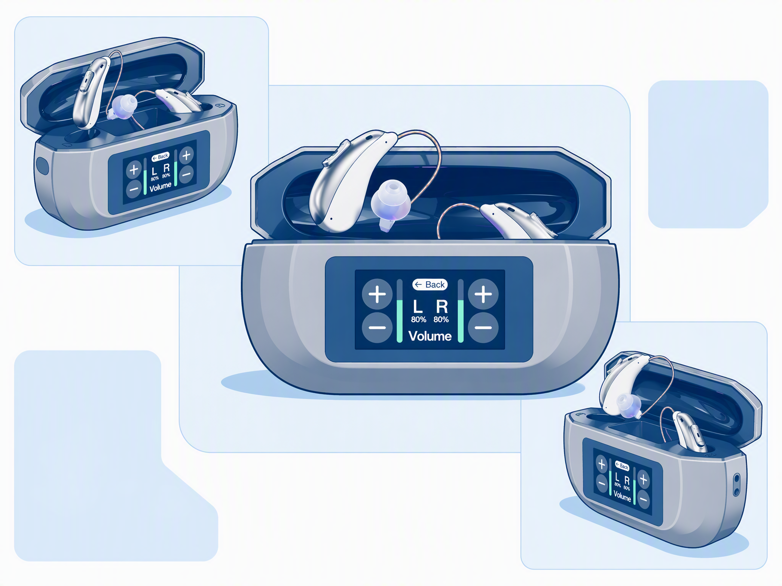 Ultra-Discreet Invisible CIC Hearing Aids for Private Label - 32 Channel Digital OEM Manufacturing